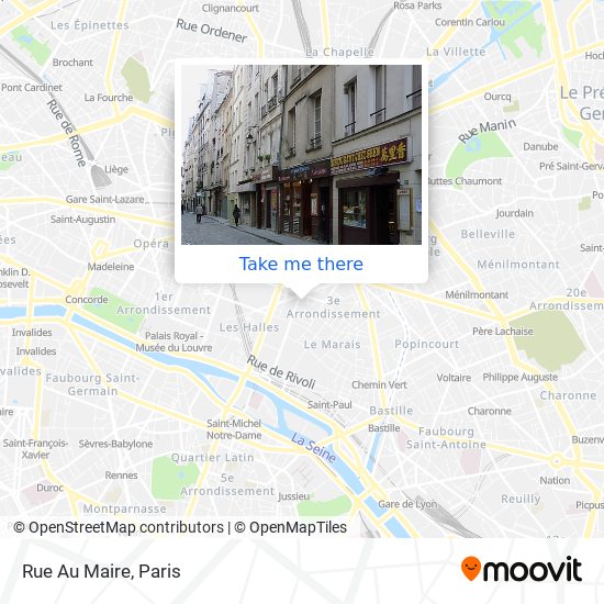 Rue Au Maire map