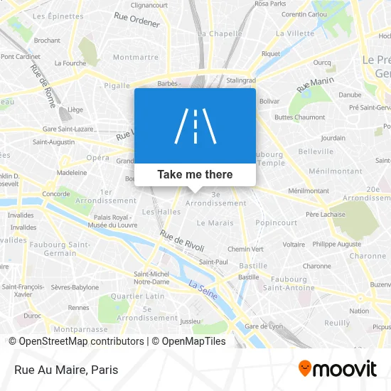Rue Au Maire map
