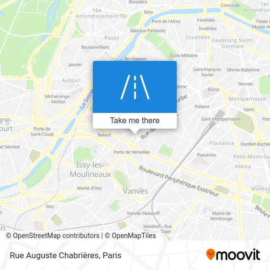 Rue Auguste Chabrières map