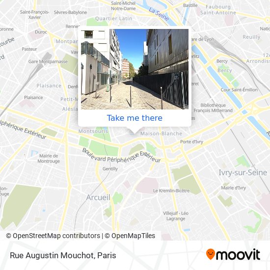 Rue Augustin Mouchot map