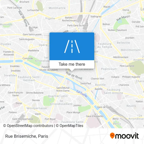 Rue Brisemiche map
