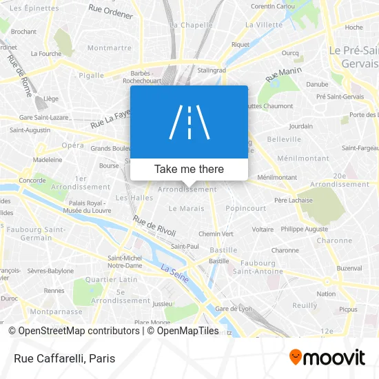 Rue Caffarelli map