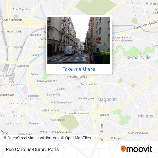 Rue Carolus-Duran map