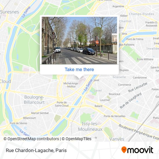 Rue Chardon-Lagache map