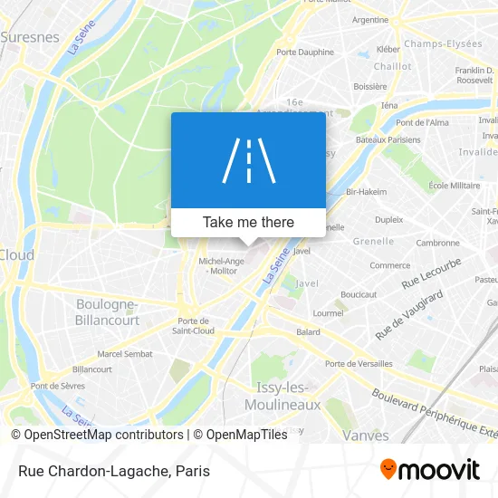 Rue Chardon-Lagache map