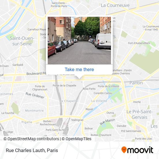 Mapa Rue Charles Lauth
