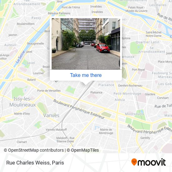 Rue Charles Weiss map