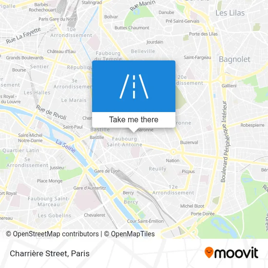 Rue Charrière map
