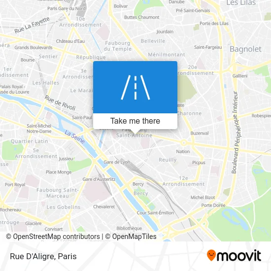 Rue D'Aligre map