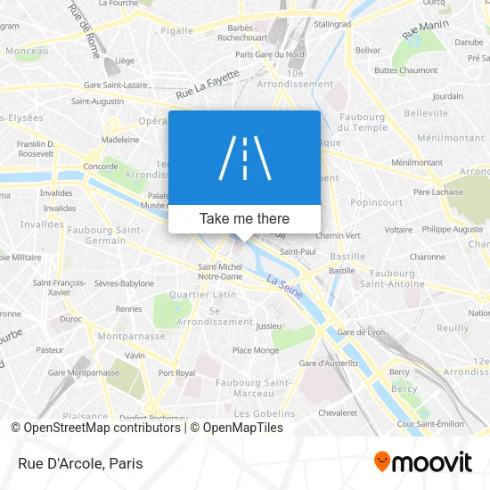 Rue D'Arcole map