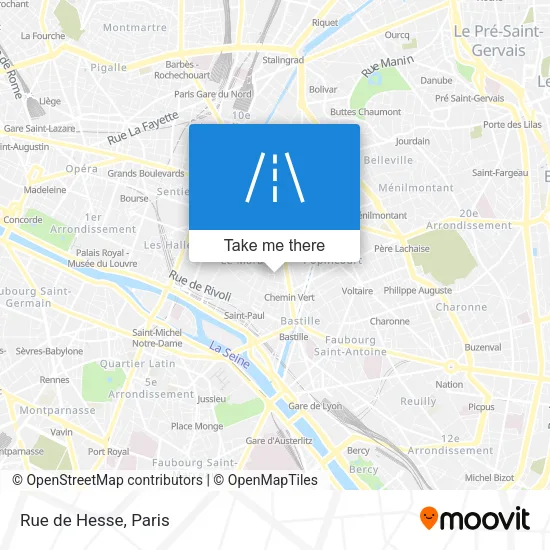 Rue de Hesse map