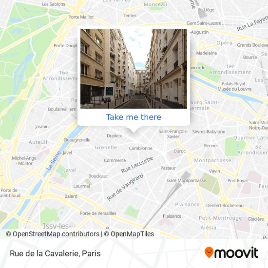 Rue de la Cavalerie map