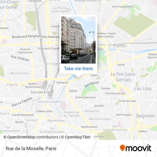 Rue de la Moselle map