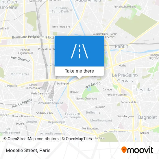 Rue de la Moselle map