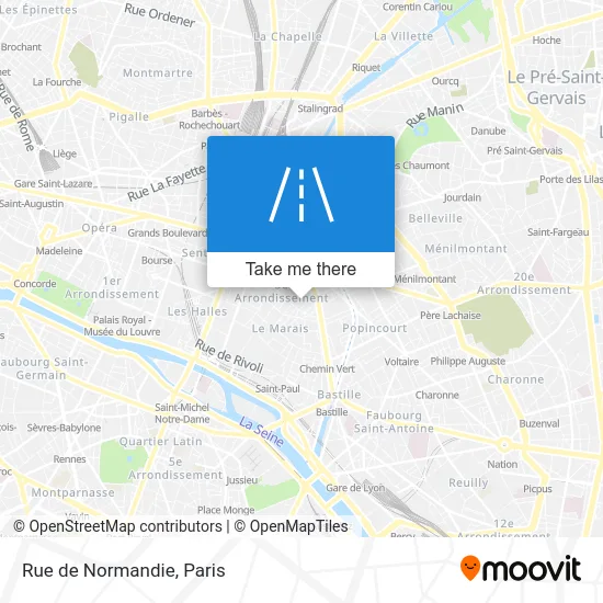 Rue de Normandie map
