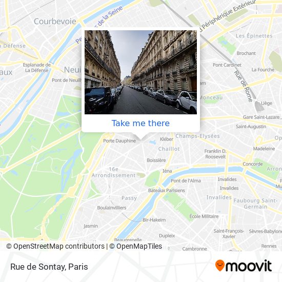 Rue de Sontay map