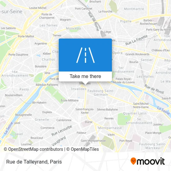 Rue de Talleyrand map