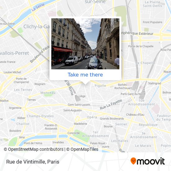 Rue de Vintimille map