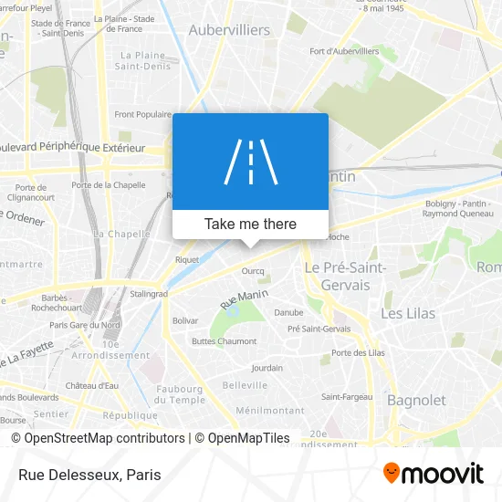 Rue Delesseux map