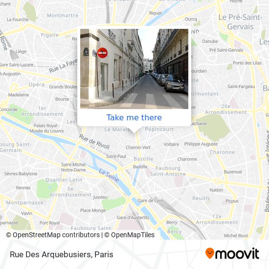 Rue Des Arquebusiers map