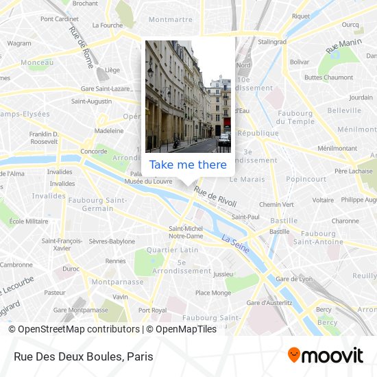 Rue Des Deux Boules map