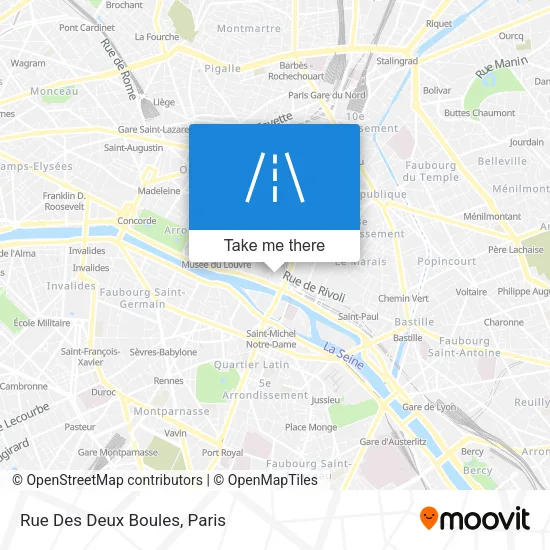 Rue Des Deux Boules map