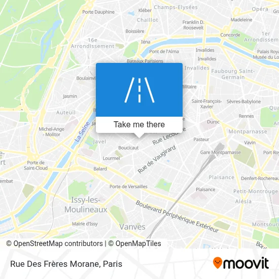 Rue Des Frères Morane map