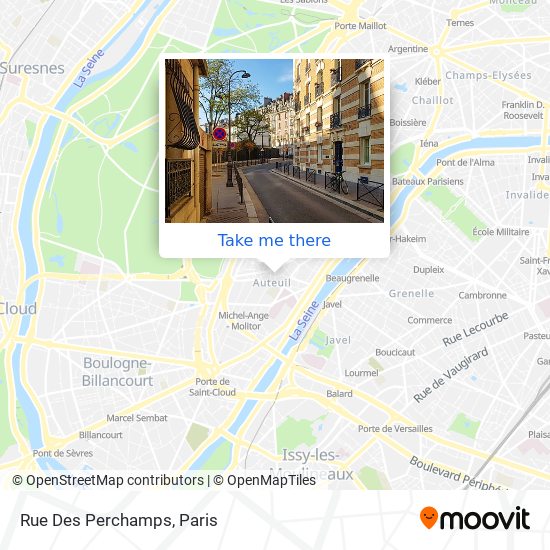 Rue Des Perchamps map