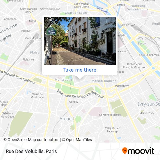 Rue Des Volubilis map