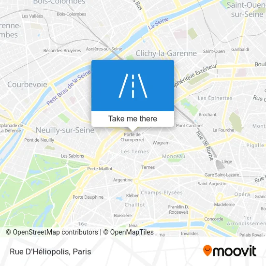 Rue D'Héliopolis map