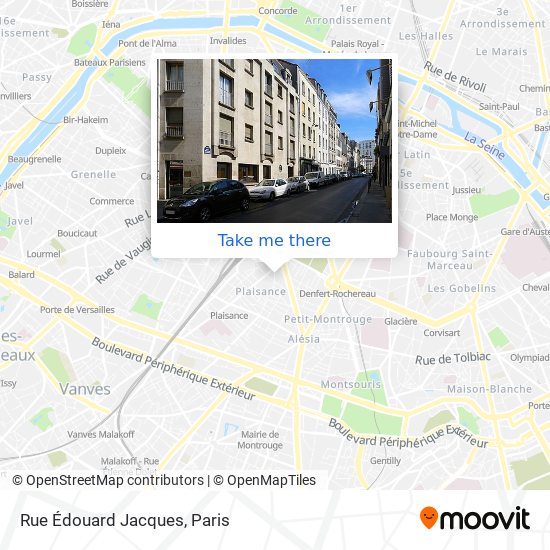 Rue Édouard Jacques map