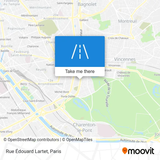 Rue Édouard Lartet map