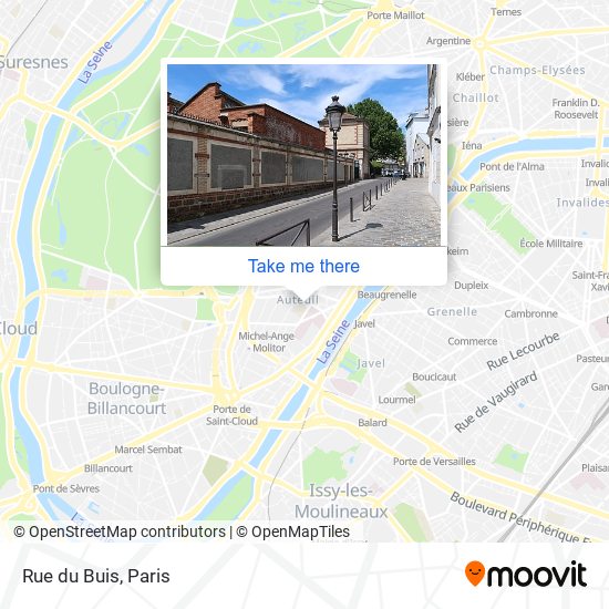 Rue du Buis map