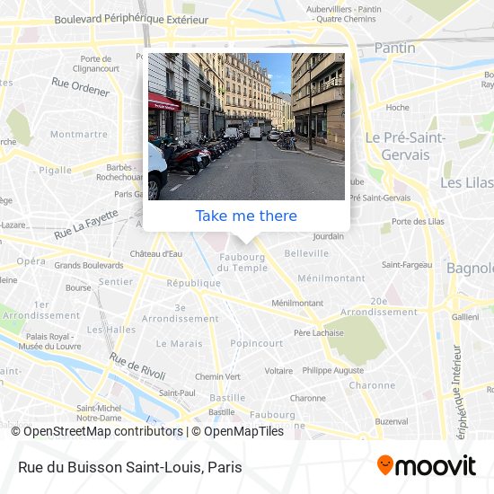 Rue du Buisson Saint-Louis map