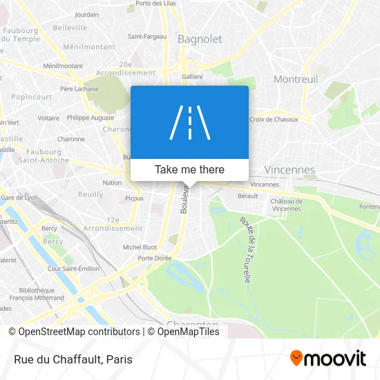 Rue du Chaffault map