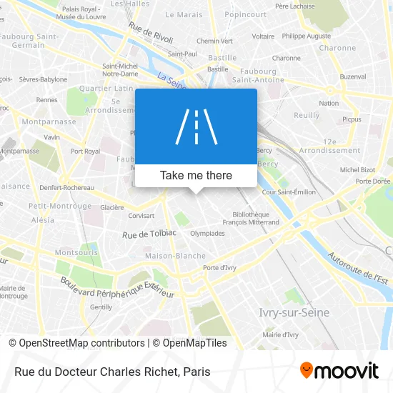 Rue du Docteur Charles Richet map