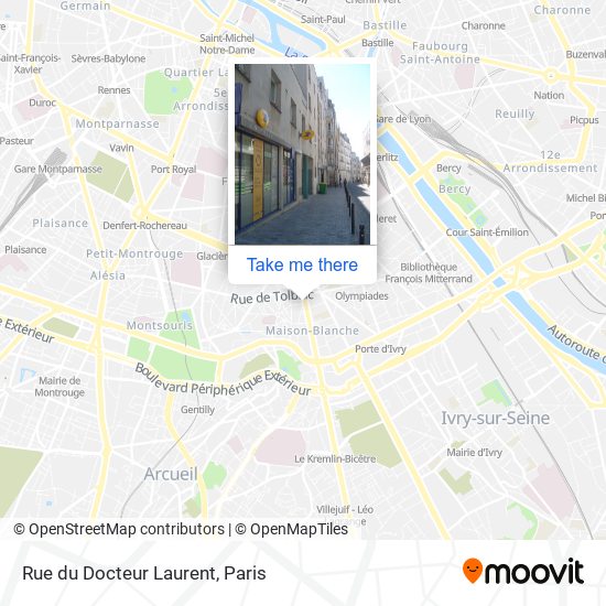 Rue du Docteur Laurent map