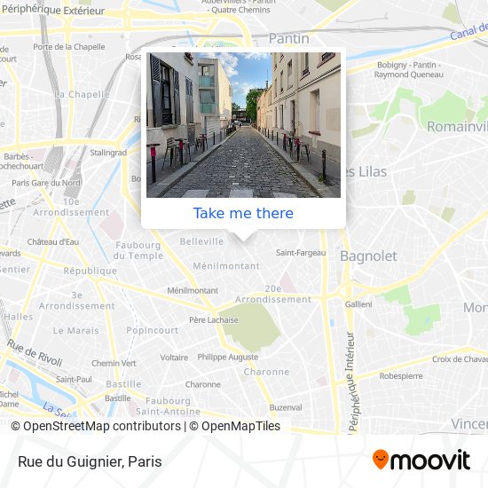 Rue du Guignier map