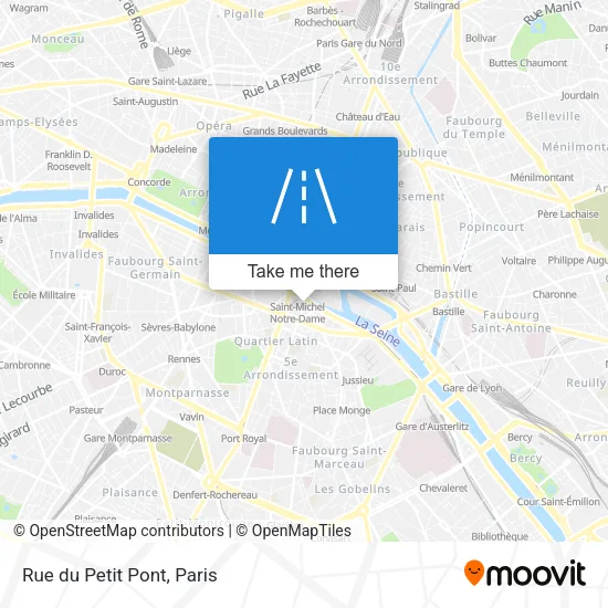 Rue du Petit Pont map