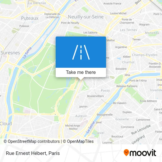 Rue Ernest Hébert map