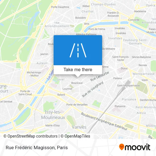 Rue Frédéric Magisson map