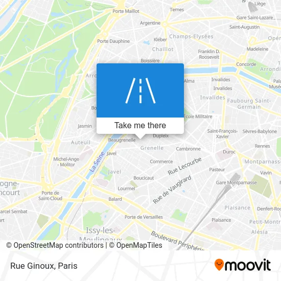 Rue Ginoux map