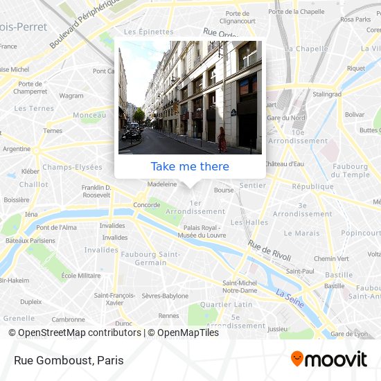 Rue Gomboust map