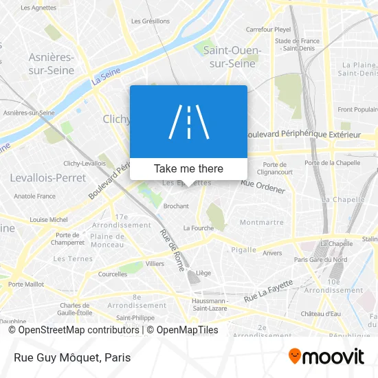 Rue Guy Môquet map