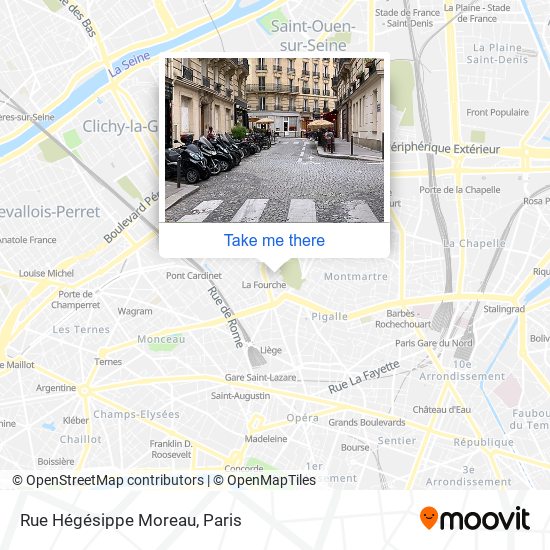 Rue Hégésippe Moreau map