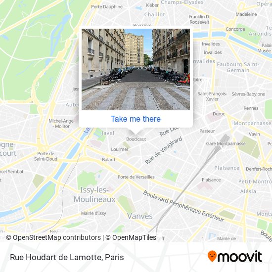 Rue Houdart de Lamotte map