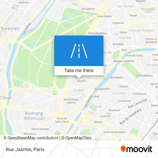 Rue Jasmin map