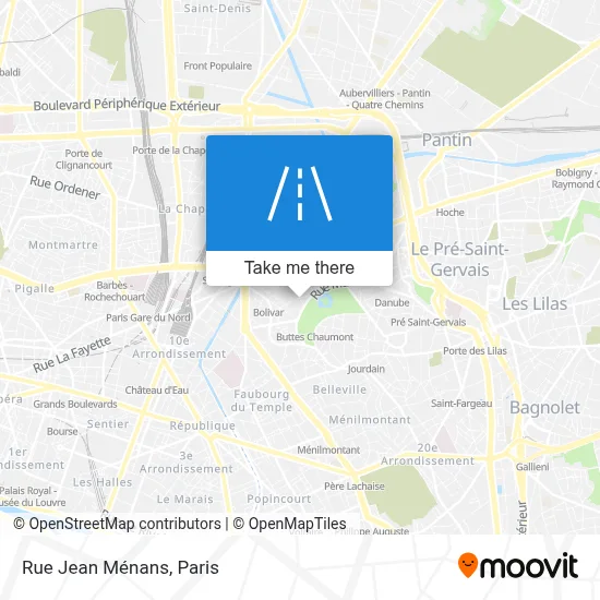 Rue Jean Ménans map
