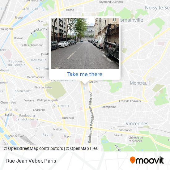 Rue Jean Veber map