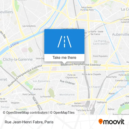 Rue Jean-Henri Fabre map